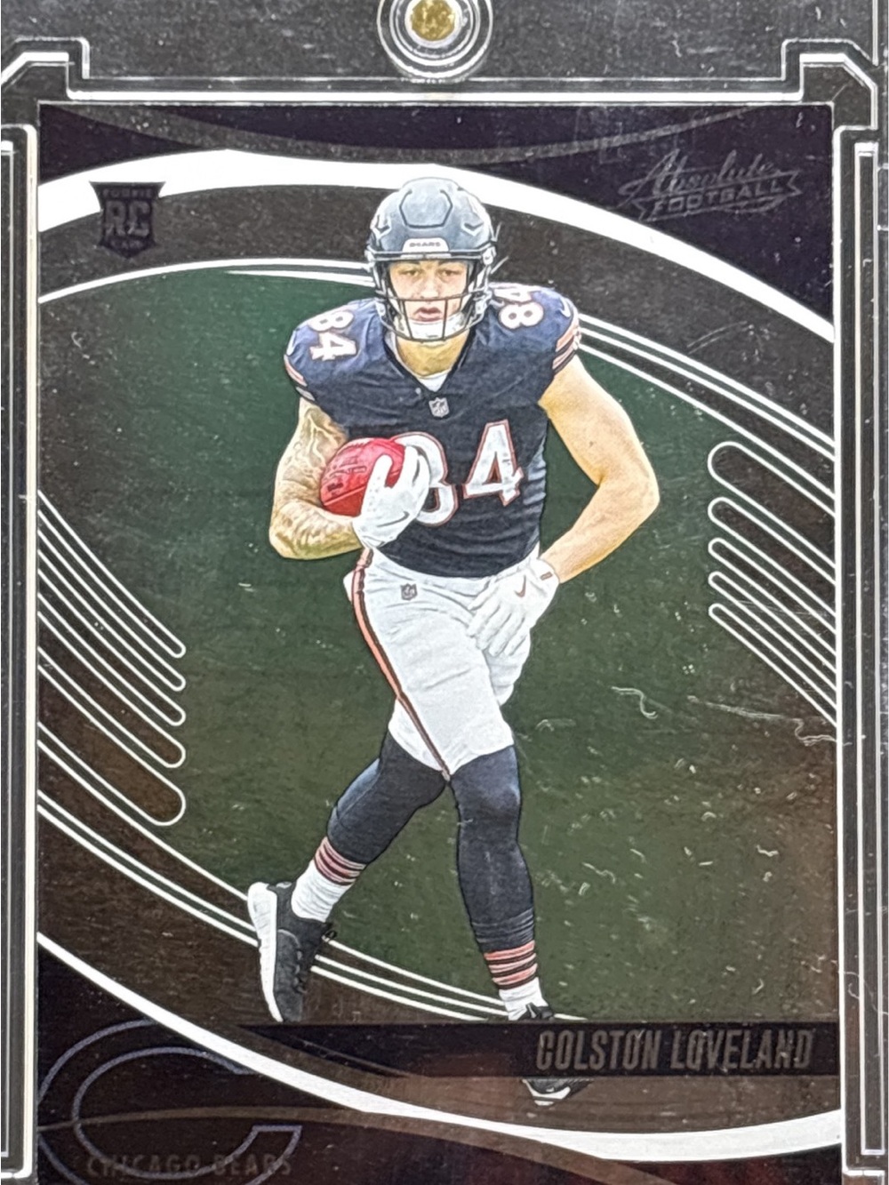 Panini Colston Loveland Rookie Football Trading Card